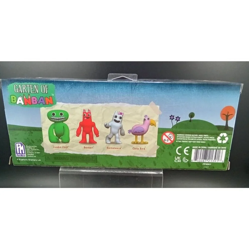 Garten Of Banban Series 1 Figures Jumbo Josh Banban Banbaleena Opila Bird Set 4